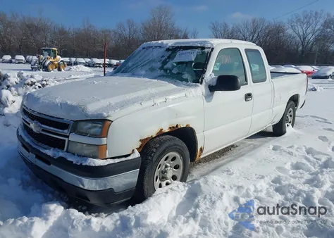 2007 Chevrolet Silverado 1500 Classic Work Truck from USA, damaged, VIN 1GCEC19X47Z183783